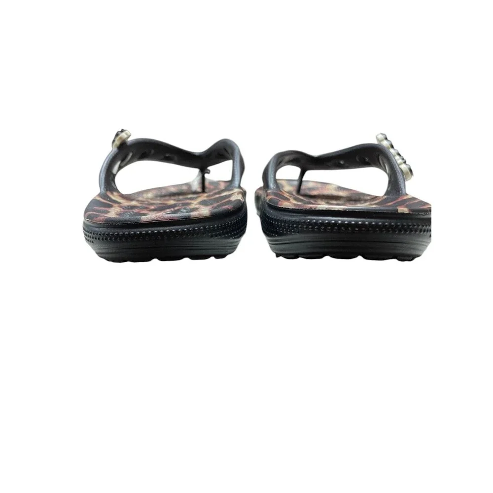 Crocs NEW w/Tags Classic Animal Remix Flip Sandal W 6 M 4